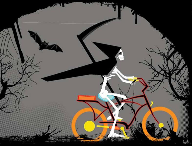 halloween bike ride